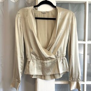 Aritzia 100% silk top